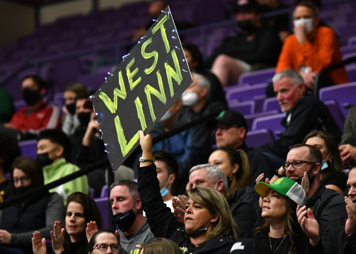 West Linn South Medford boys basketball Taylor Balkom 13